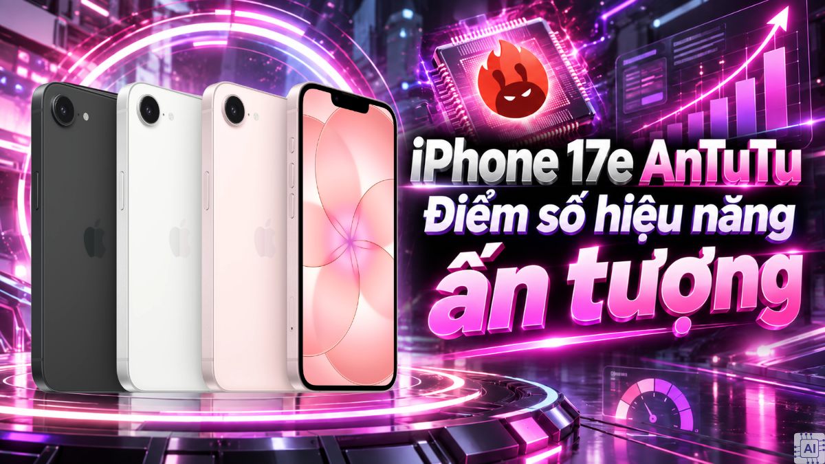 iPhone 17e AnTuTu: Điểm số hiệu năng ấn tượng
