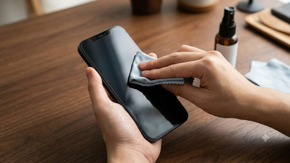 Sửa lỗi cảm biến tiệm cận bằng cách vệ sinh màn hình