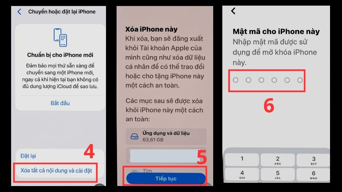 Sửa lỗi cảm biến tiệm cận bằng cách khôi phục cài đặt gốc bước 4, 5, 6, 7