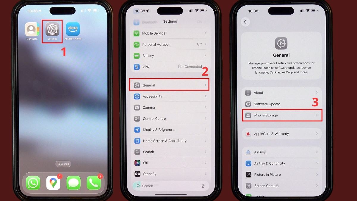 Sửa lỗi khi tải phụ đề Youtube trên iPhone - Xóa bộ nhớ đệm bước 1