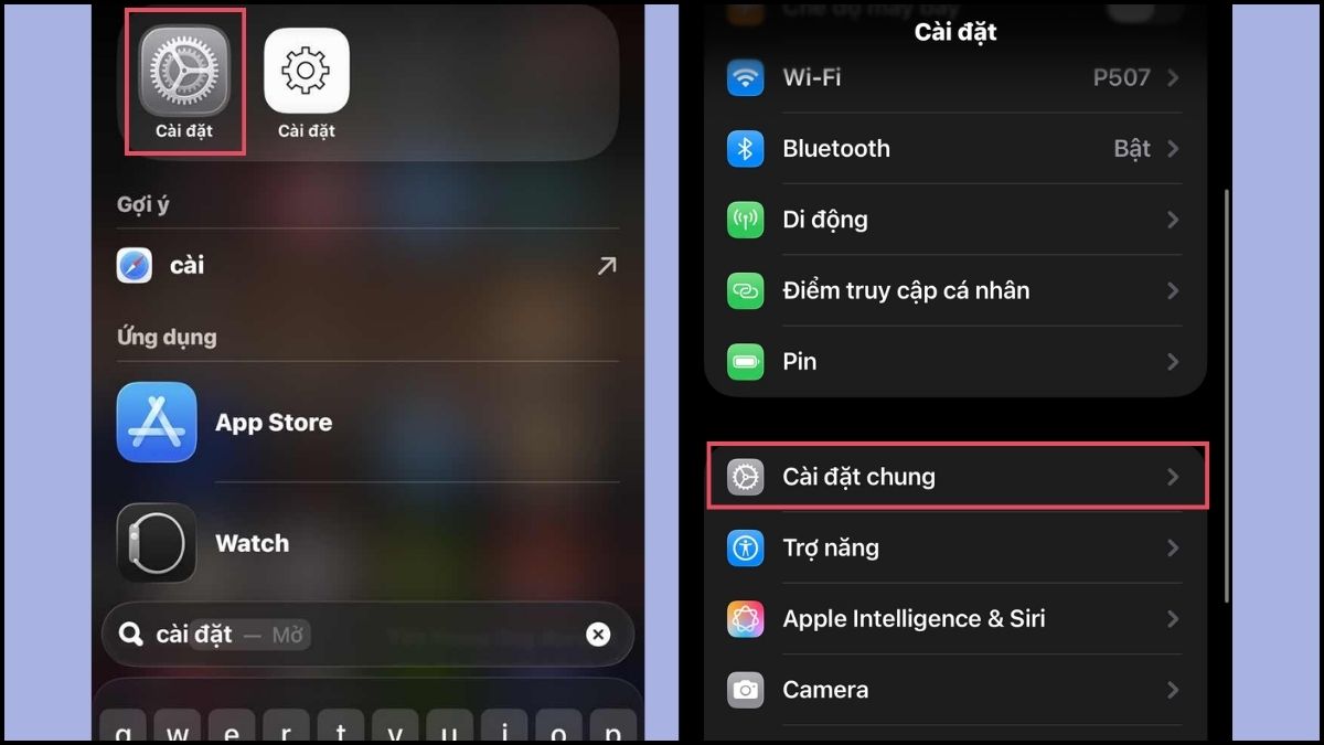 Khắc phục lỗi không bật được 5G trên iPhone - Cập nhật iOS bước 1