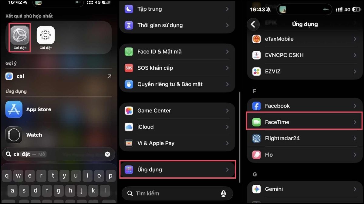Sửa lỗi kích hoạt Facetime bằng cách kiểm tra tài khoản Apple bước 4