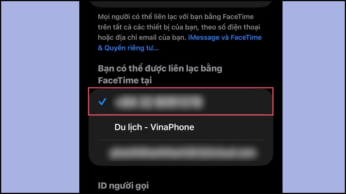 Sửa lỗi kích hoạt Facetime - Xử lý xung đột FaceTime bước 4