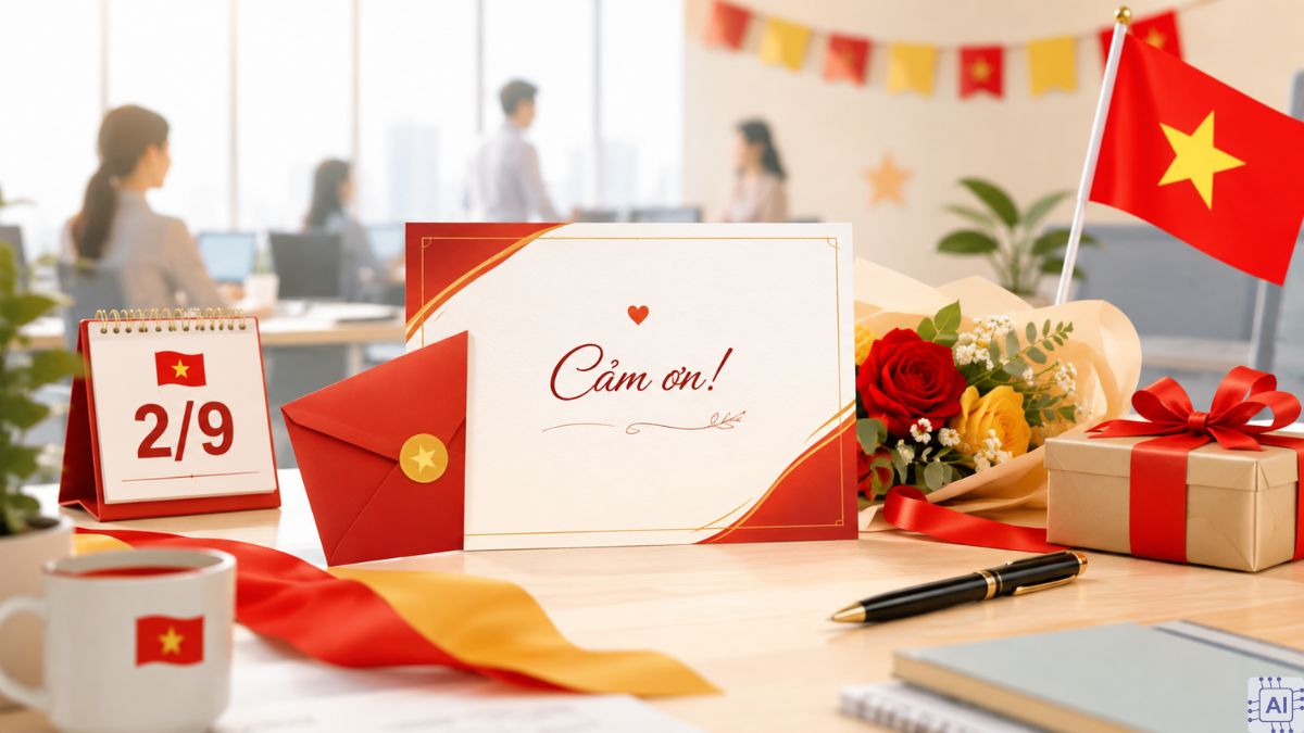 Mẫu thư 2/9 gửi tri ân nhân viên