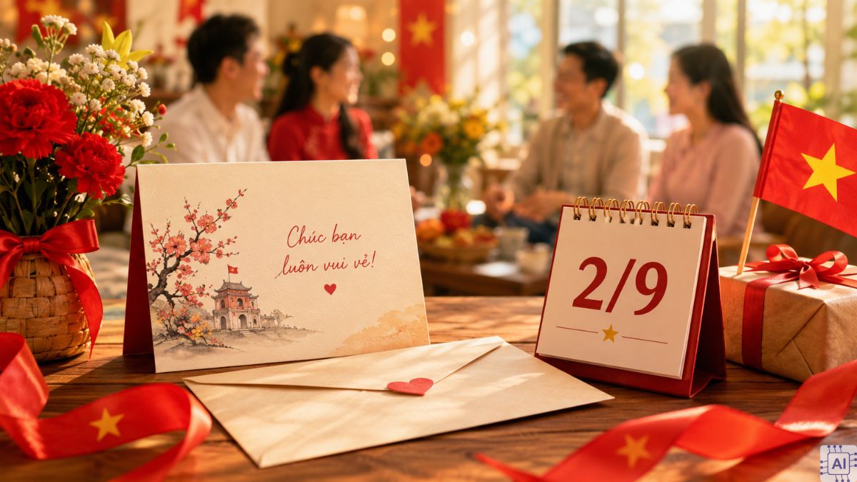 Mẫu thư 2/9 ngắn gọn