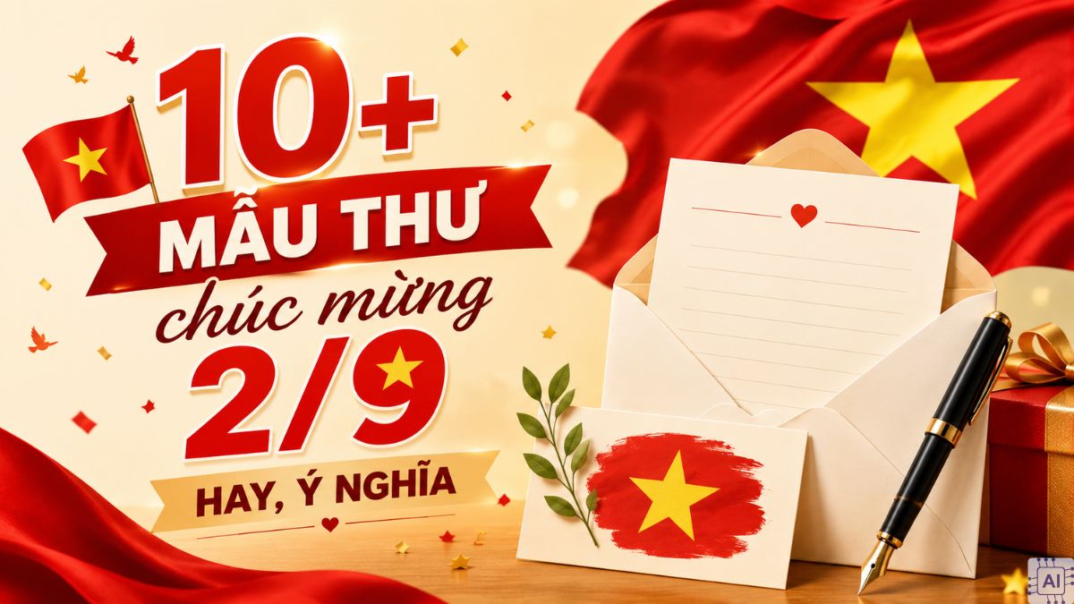 10+ Mẫu thư 2/9 hay và ý nghĩa cho doanh nghiệp, cá nhân