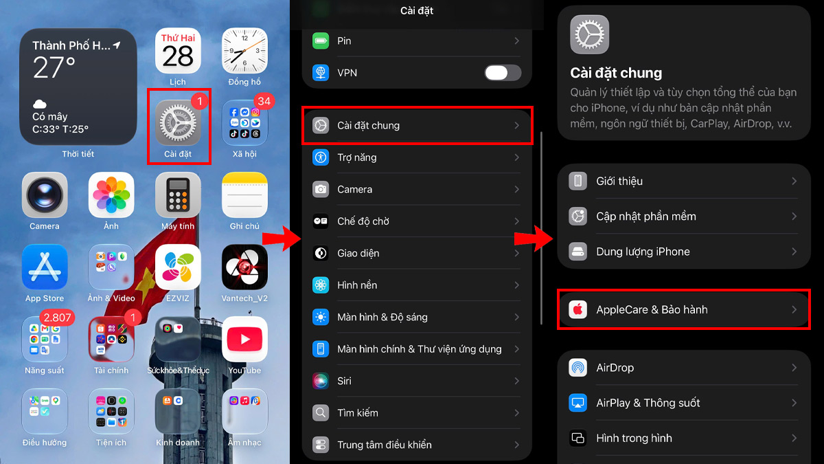 Mua iPhone trên Shopee bảo hành ở đâu? - Ở AASP