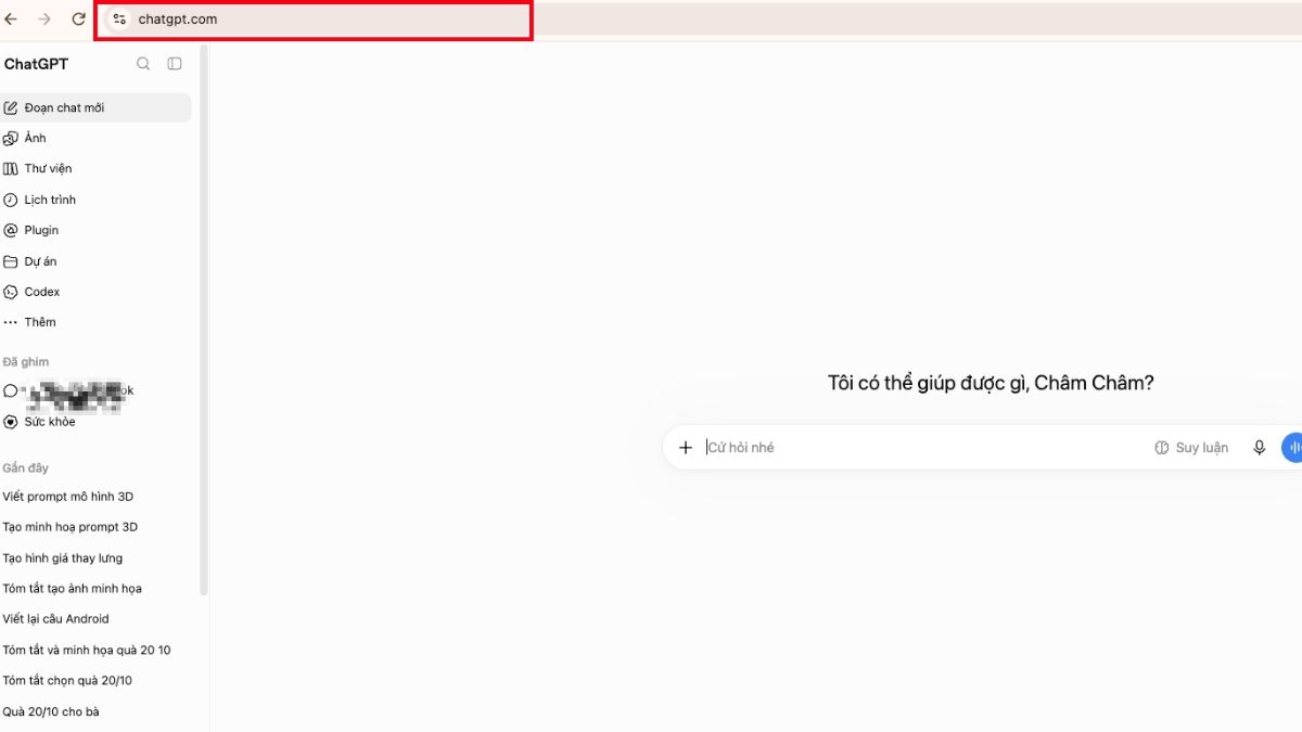Ứng dụng AI tạo prompt tạo mô hình 3D bước 1