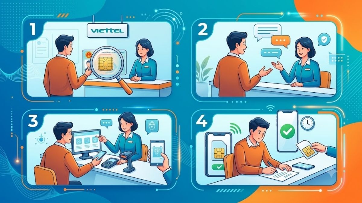 Sim Viettel bị khóa phải làm sao? Chuẩn hóa thông tin kịp thời