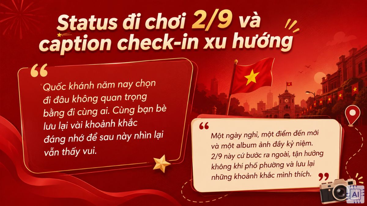 STT 2/9 chia sẻ chuyến du lịch ngày lễ