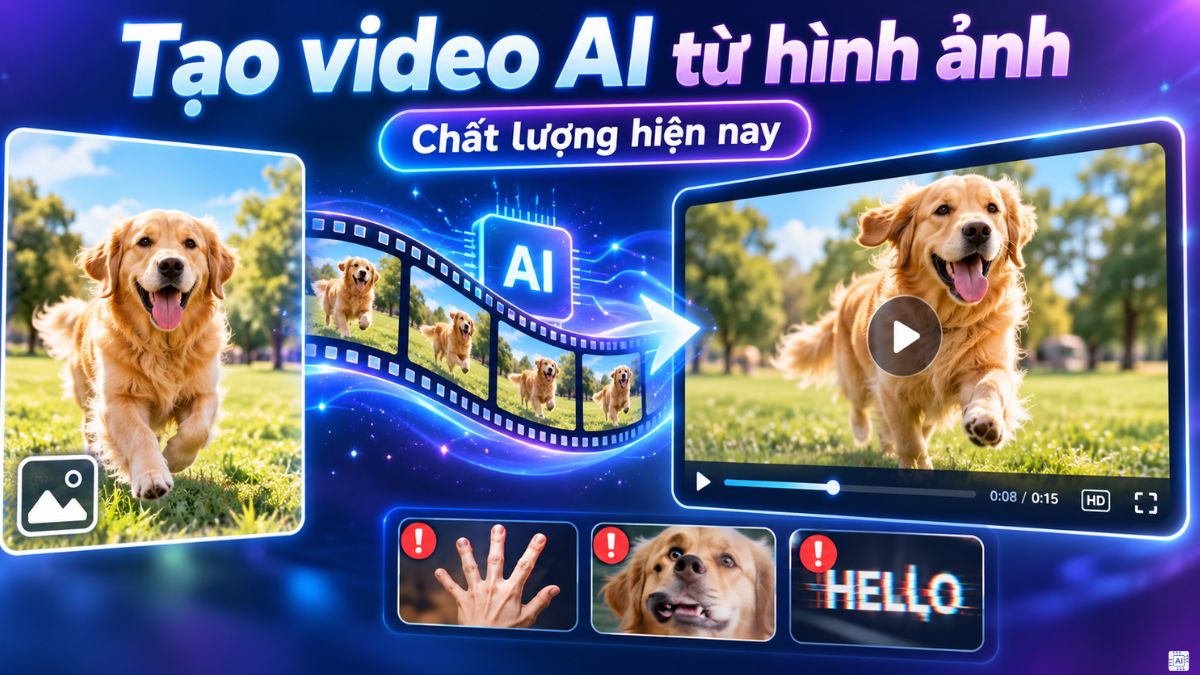 Cách tạo video AI từ hình ảnh: Công cụ và các bước thực hiện
