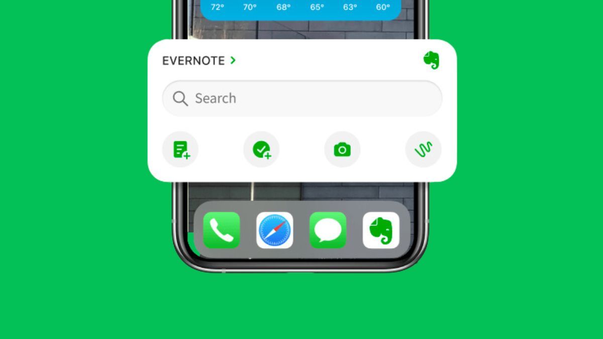 Ứng dụng ghi chú trên iPhone - Evernote