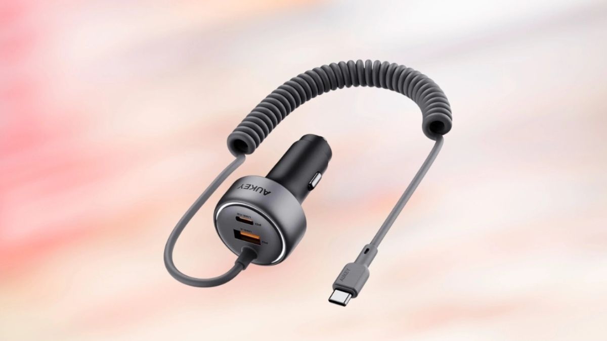 USB cho ô tô - Aukey 2C1A 75W CC-P2