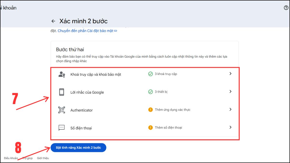 2FA là gì? - Bật 2FA trên Gmail bước 3