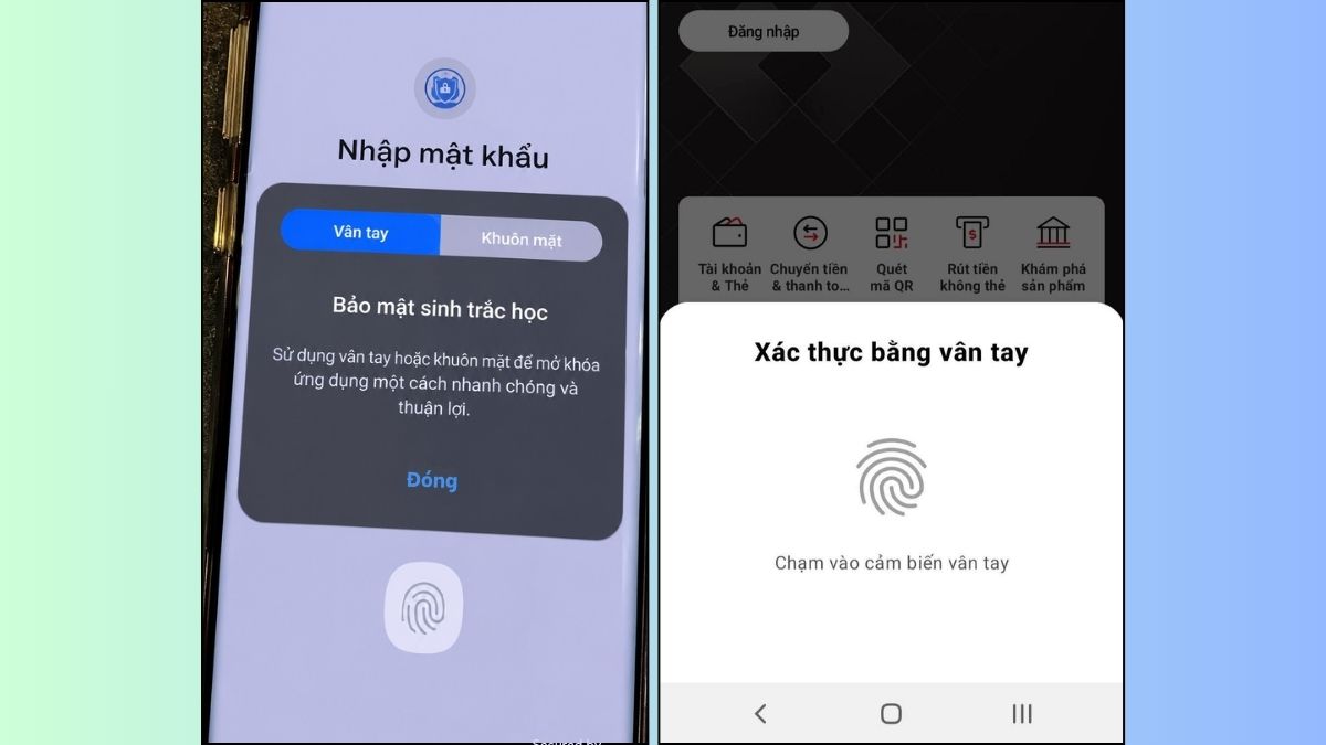 Các phương thức xác thực của 2FA là gì? - Xác thực sinh trắc học