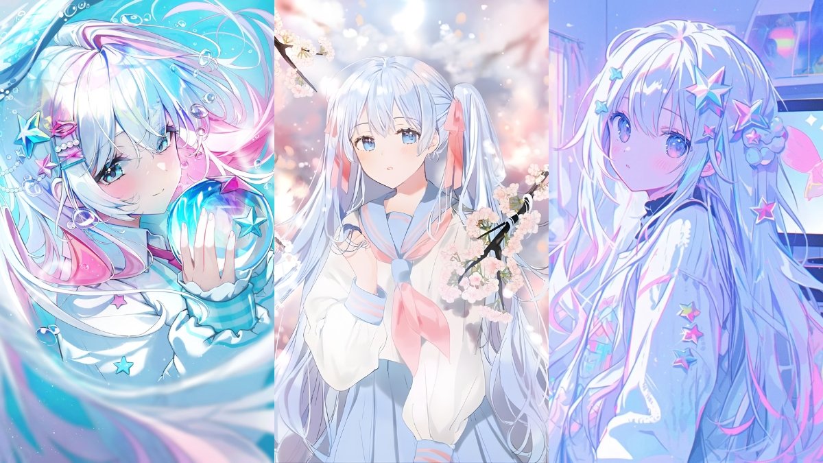 Avatar Anime sáng là hình đại diện phong cách anime