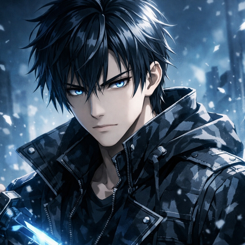 Avatar anime sáng chàng trai cool ngầu