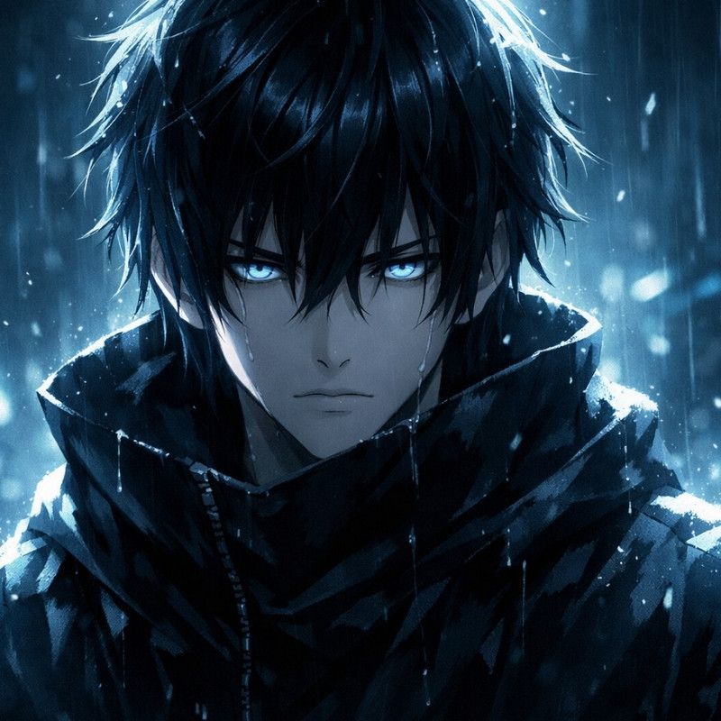 Avatar anime sáng ngày mưa buồn