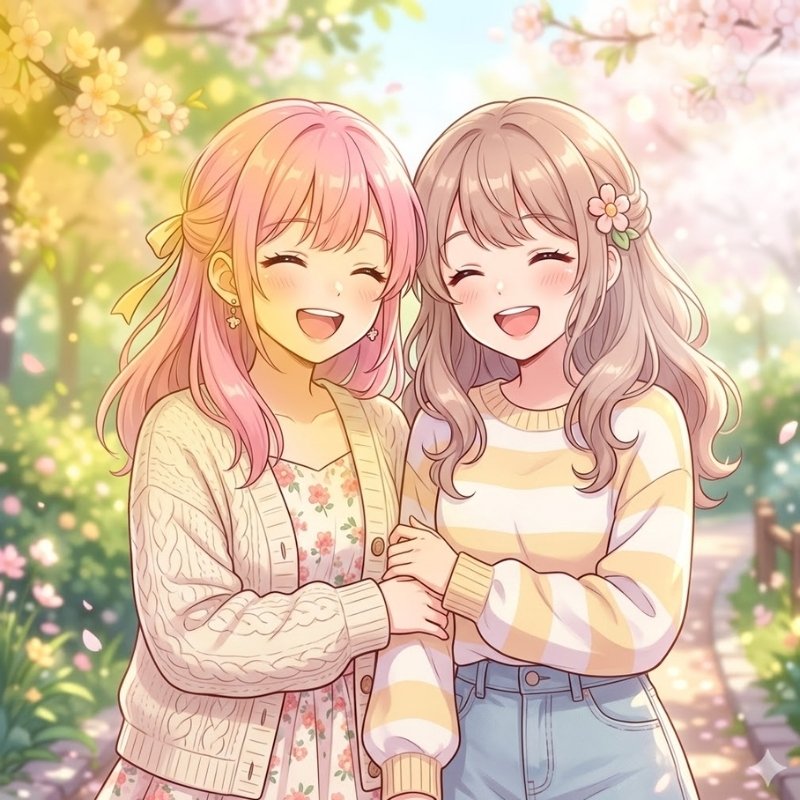 Avatar anime sáng cho bạn thân