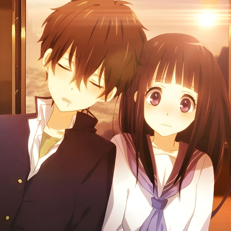 Avatar anime sáng với nét vẽ lãng mạn, tinh tế