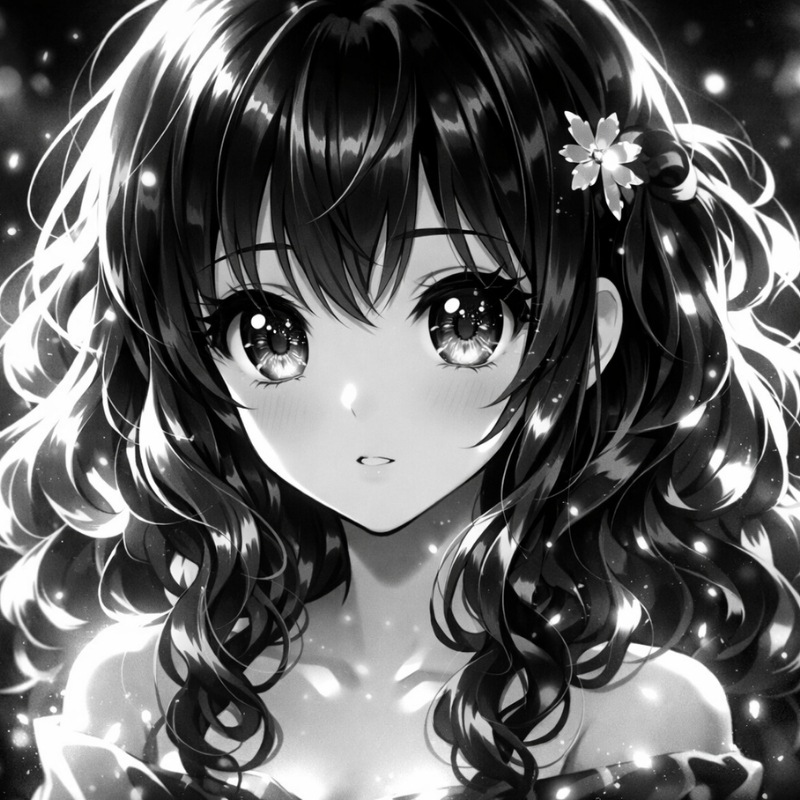 Avatar anime sáng bling bling