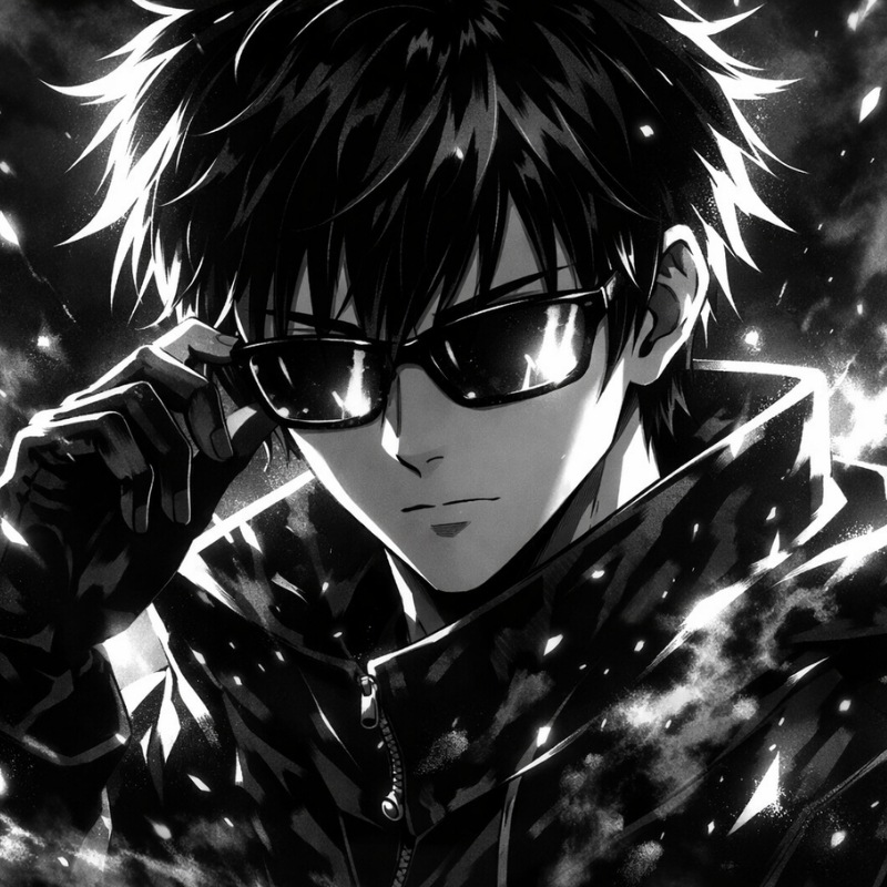 Avatar anime sáng với hình ảnh bạn nam cool cực chất