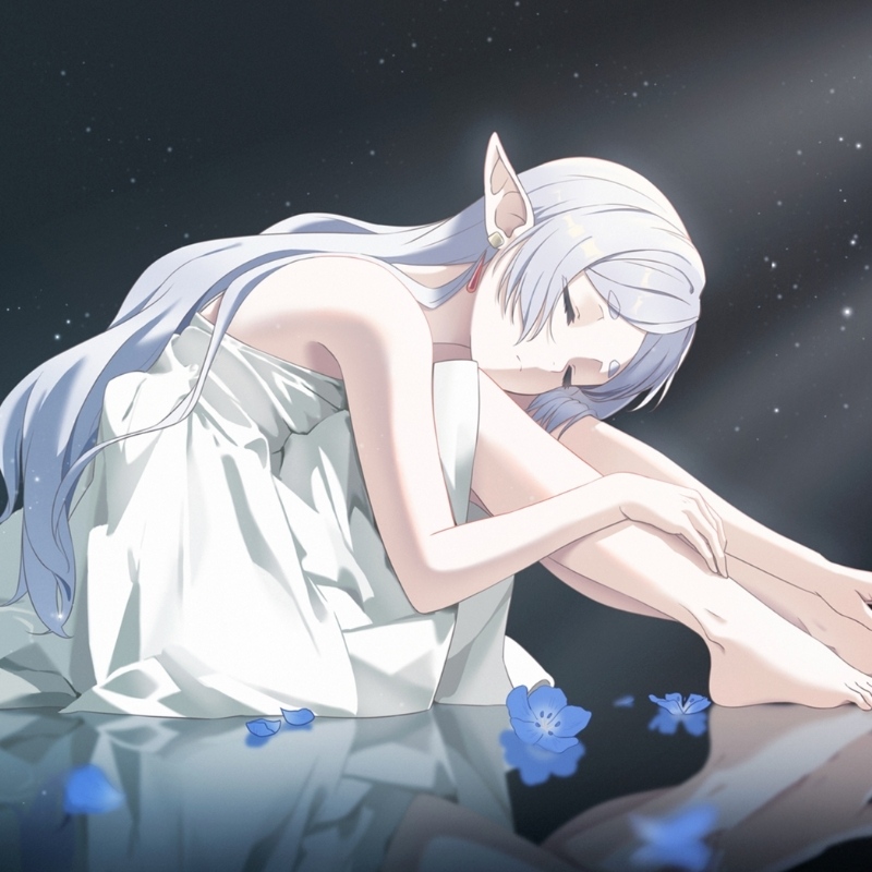 Avatar anime sáng buồn cho nữ