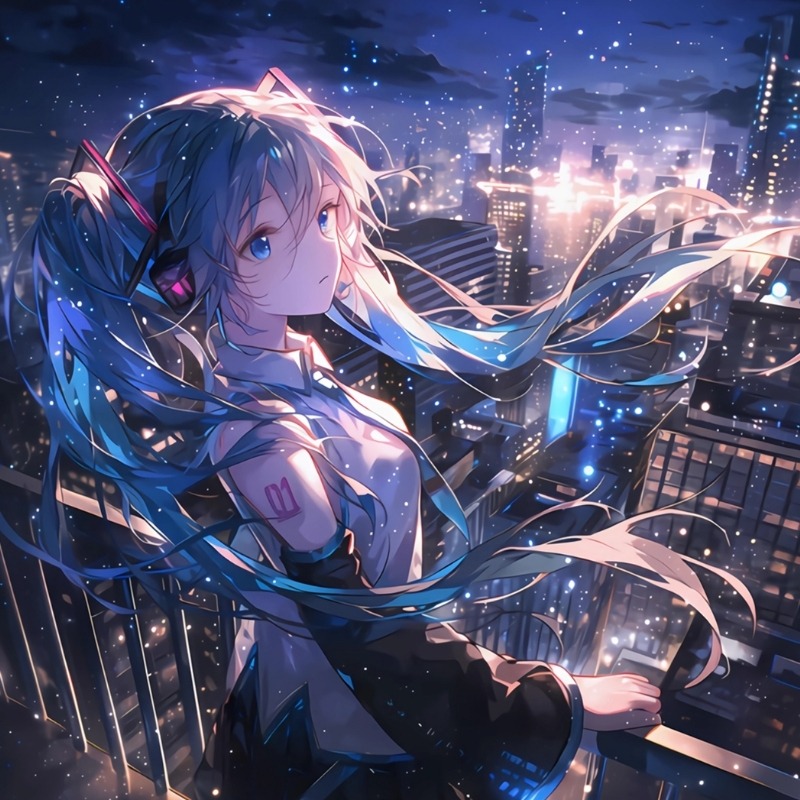 Avatar anime sáng buồn đẹp lung linh