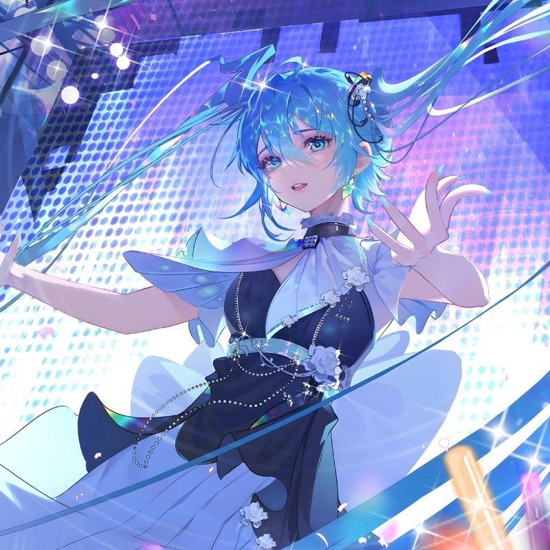 Avatar anime sáng ngầu, phong cách idol