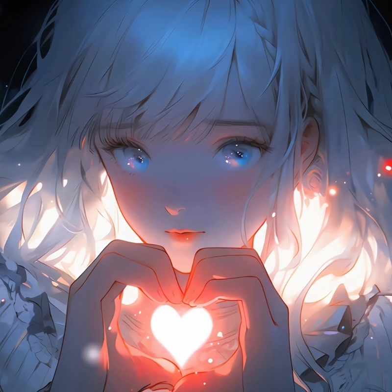 Avatar anime sáng phong cách cool và tĩnh lặng