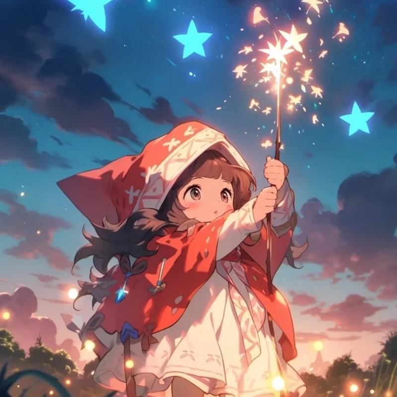 Avatar anime sáng cô bé đáng yêu