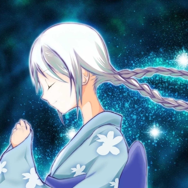 Avatar anime sáng cô gái Nhật Bản