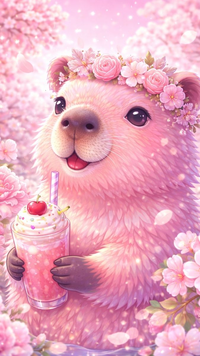 Hình nền Capybara lung linh