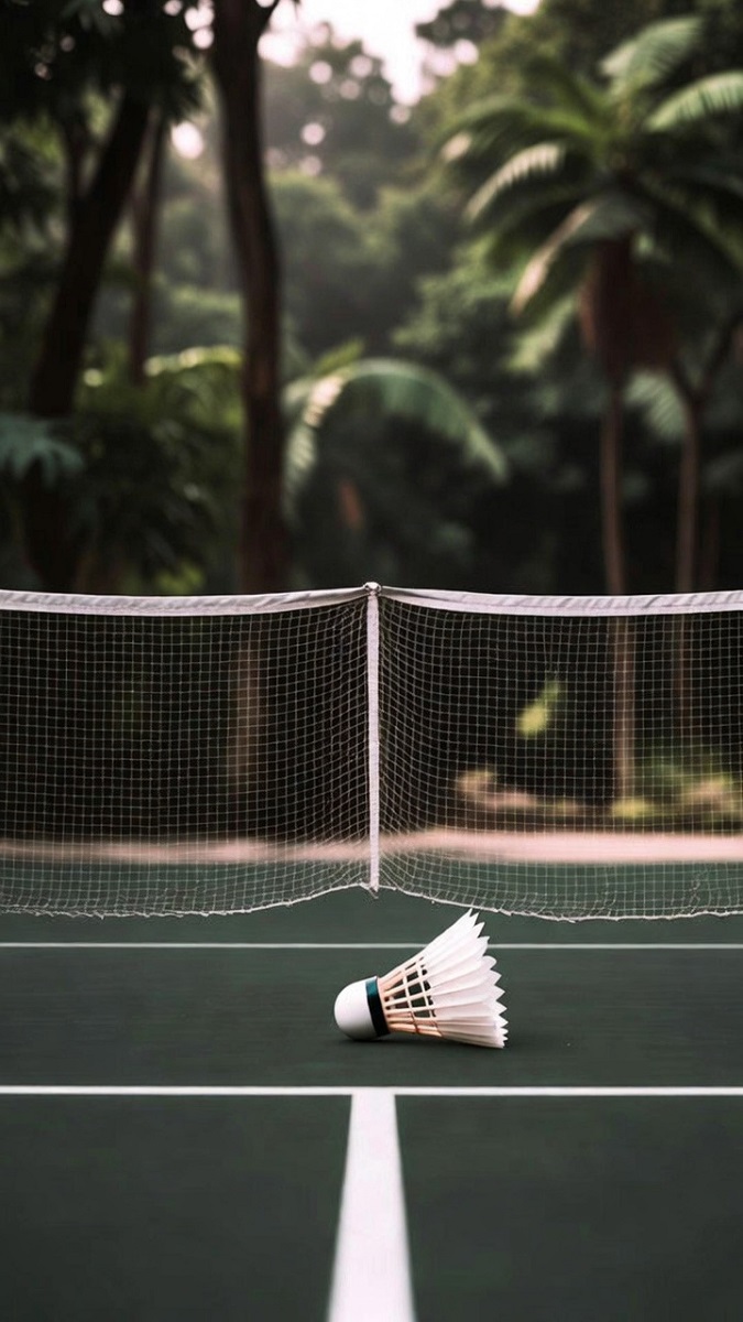 Hình nền cầu lông độ tương phản cao