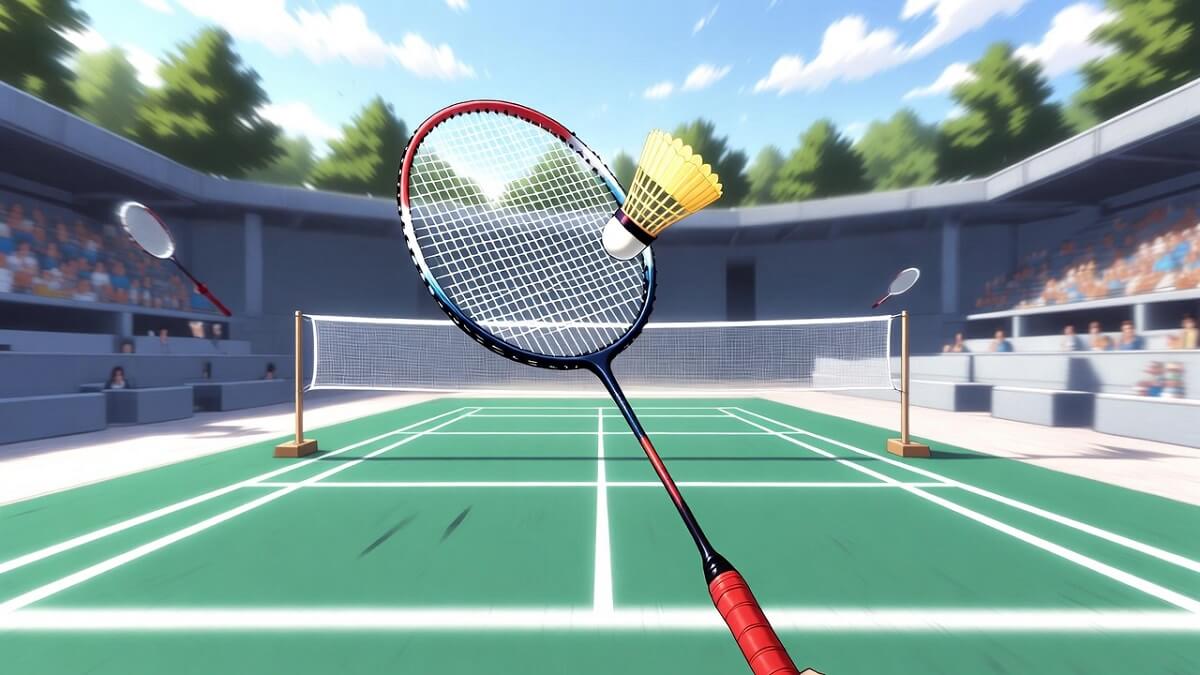 Hình nền cầu lông động kiểu anime