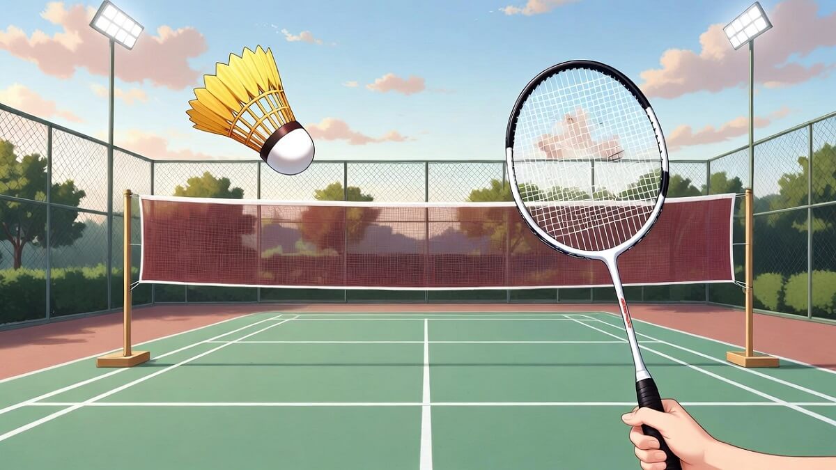 Hình nền cầu lông phong cách anime