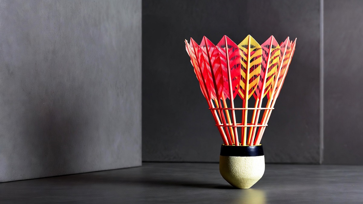 Hình nền cầu lông màu đỏ