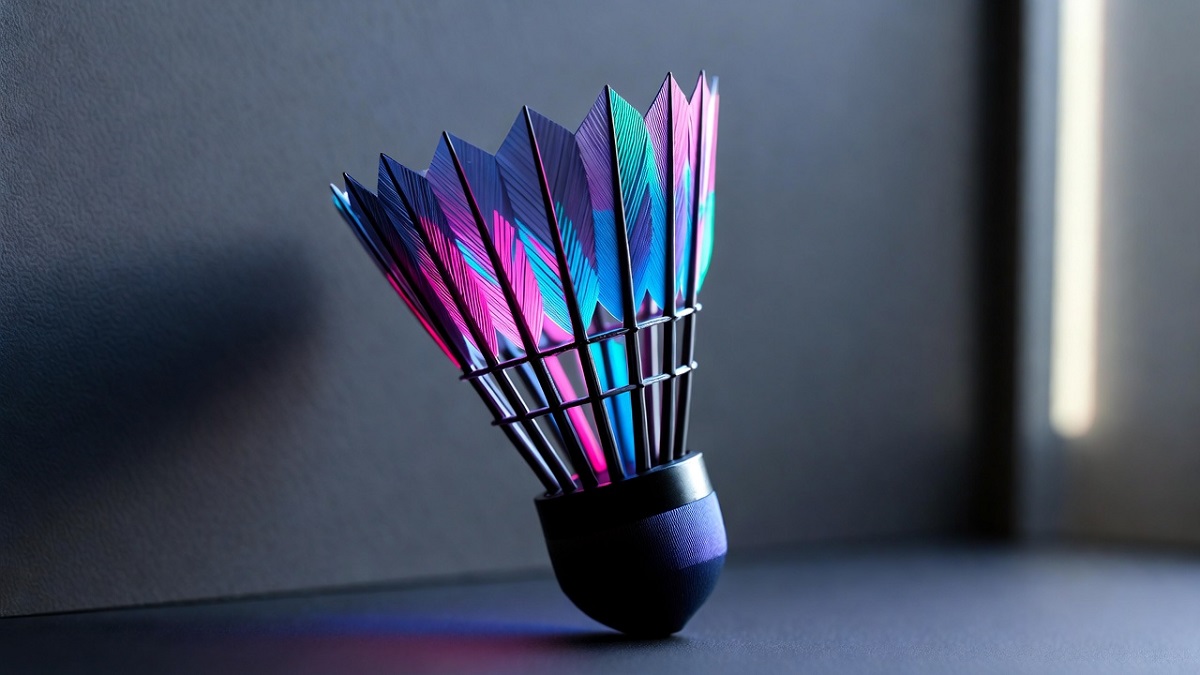 Hình nền cầu lông nhiều màu