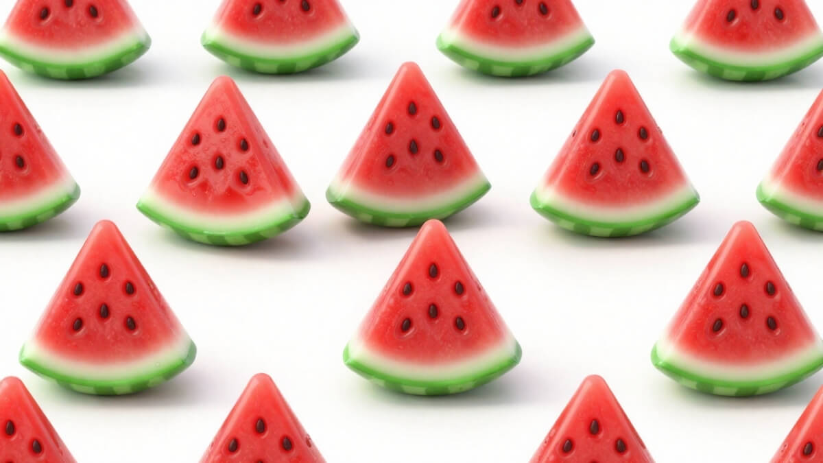 Hình nền quả dưa hấu cute pattern đẹp