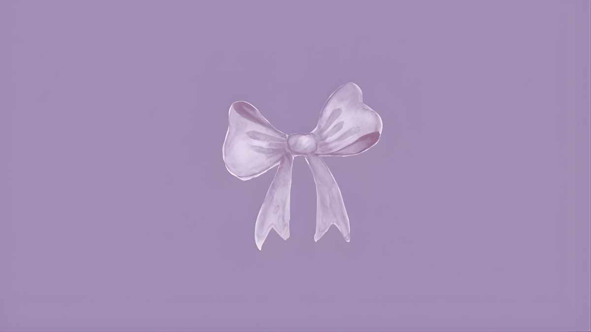 Hình nền tím pastel trơn tối giản
