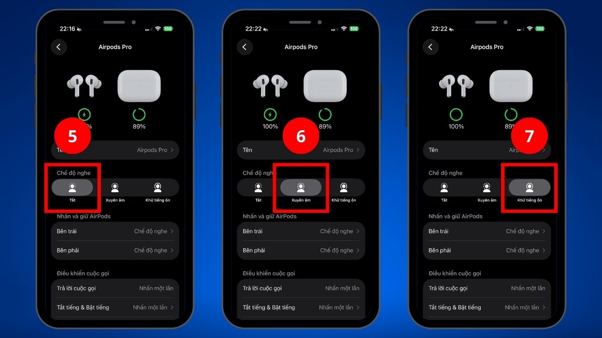 Khắc phục lỗi AirPods bị rè - Kiểm tra cài đặt âm thanh bước 1-2
