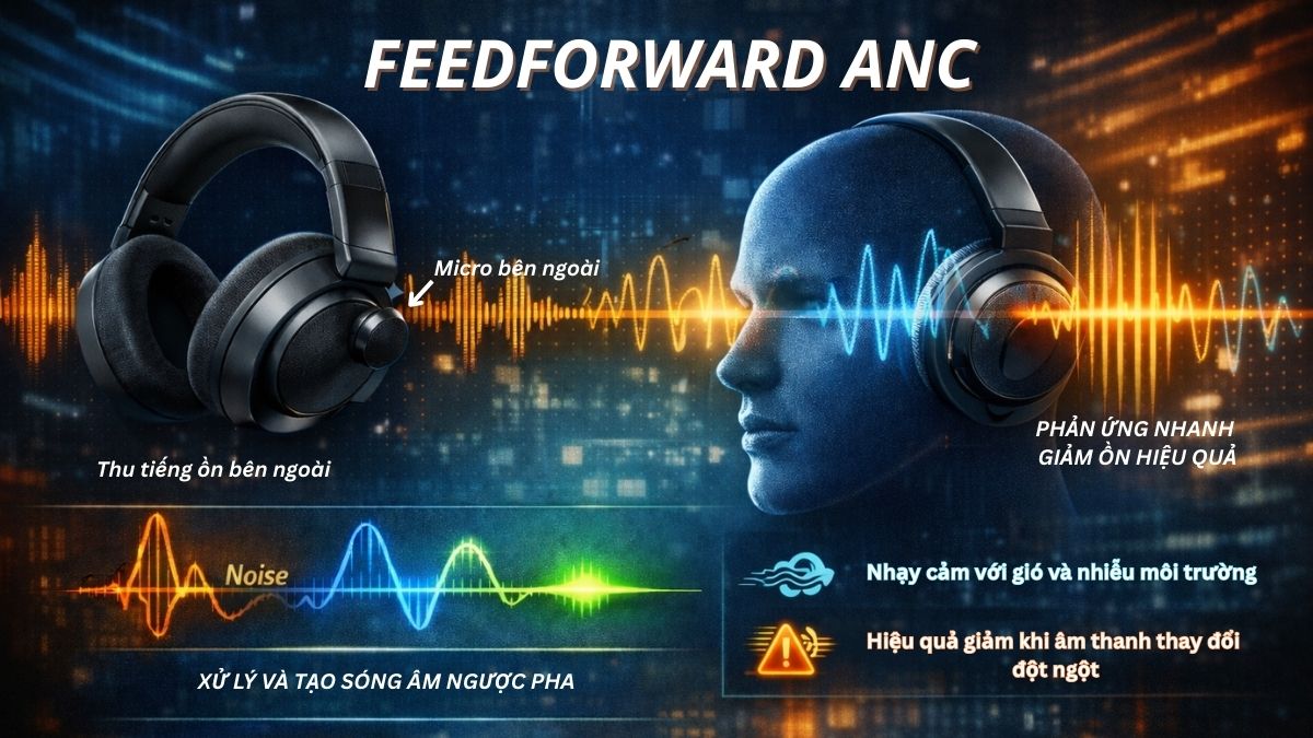 Feedforward ANC là gì?