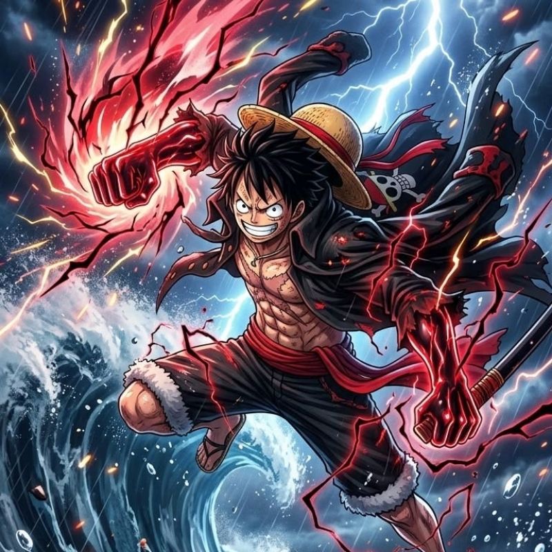 Ảnh đại diện TikTok Luffy ngầu