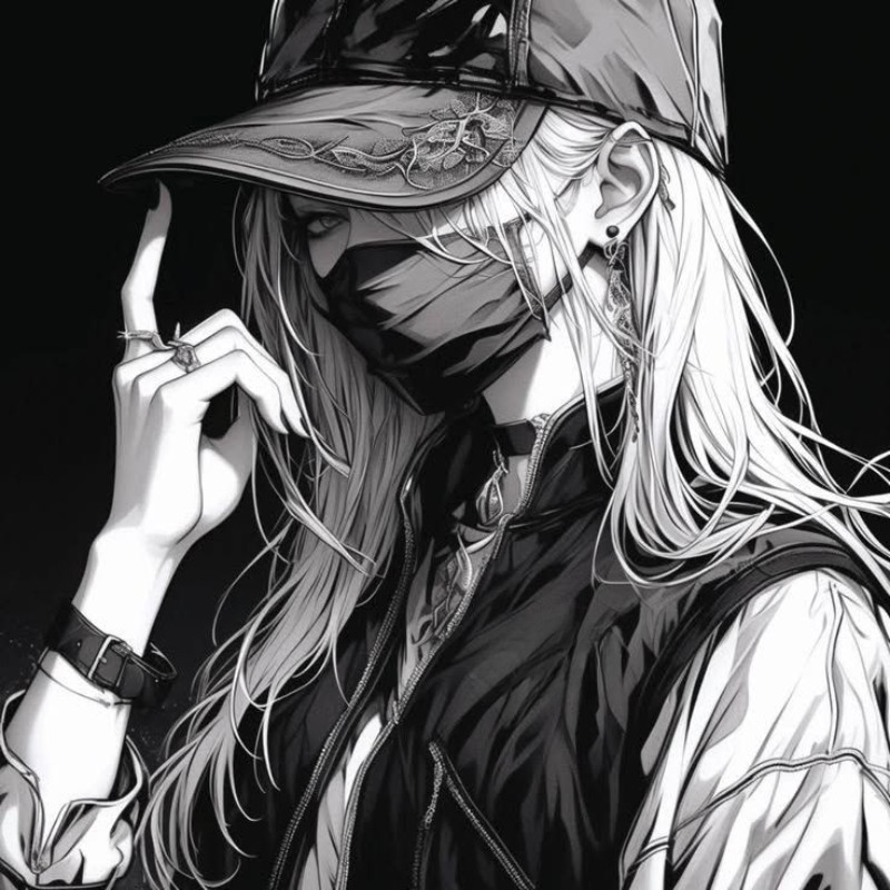 Avatar TikTok lạnh lùng, bí ẩn