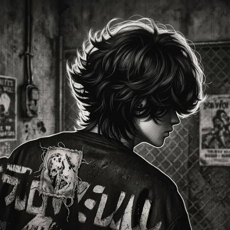 Ảnh đại diện TikTok phong cách huyền bí, sad boy