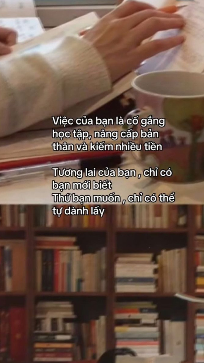 Ảnh động lực học tập phấn đấu vì mục tiêu