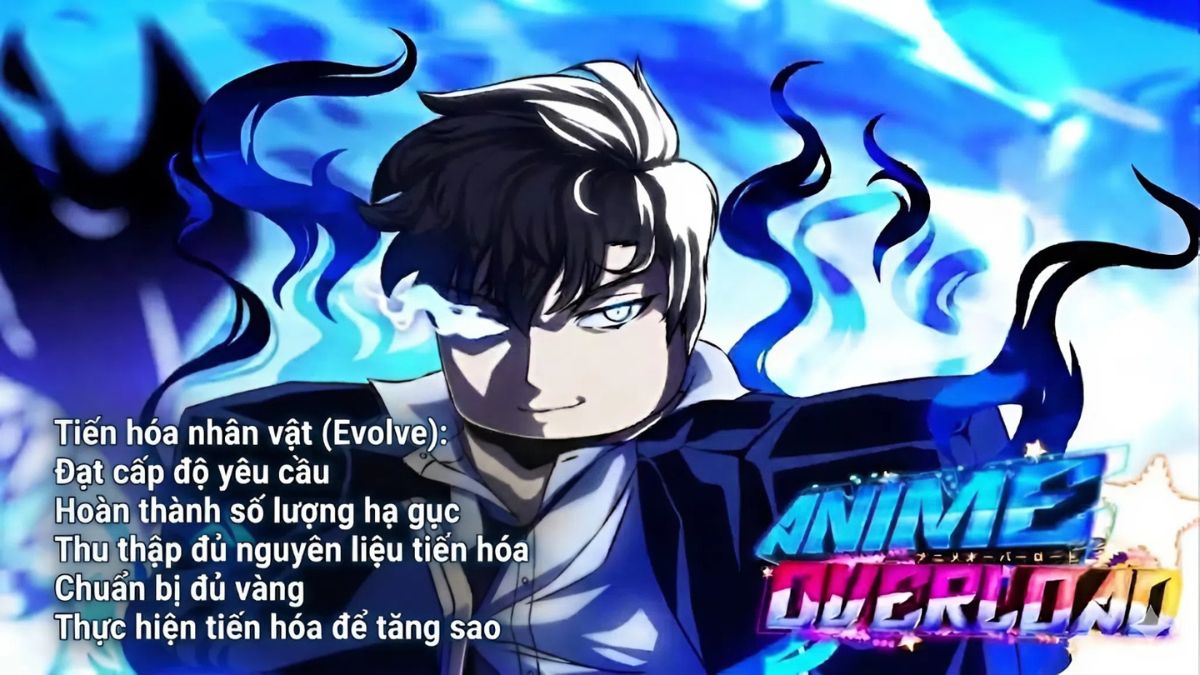 Tiến hóa nhân vật trong Anime Overload Tier List