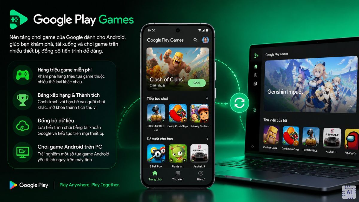 App chơi game miễn phí - Google Play
