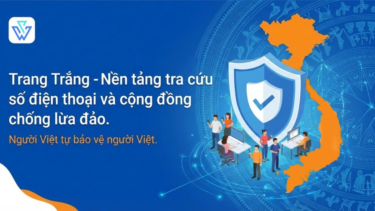 Web kiểm tra số điện thoại lừa đảo - Trang Trắng