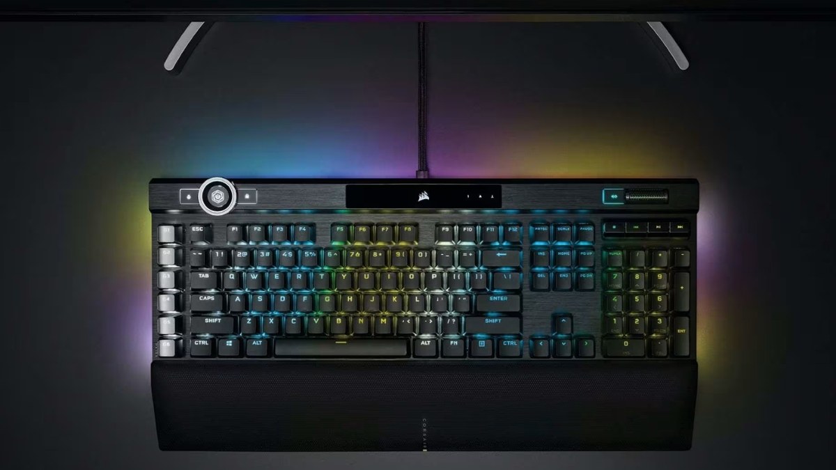 Bàn phím cho dân đồ họa - Corsair K100
